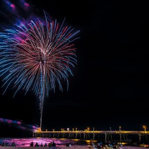 Pier Fireworks