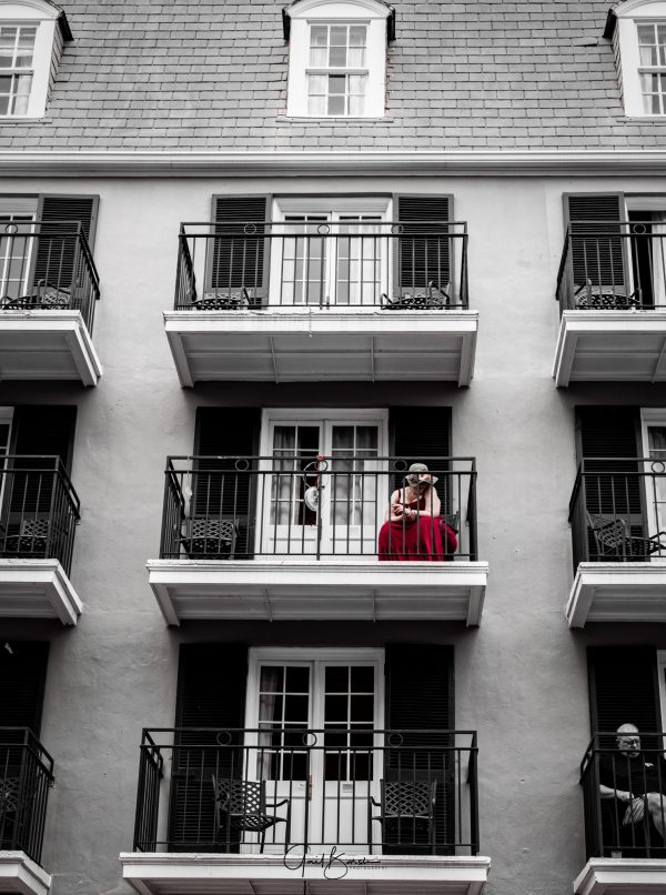 Alone on the Balcony