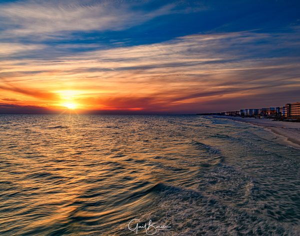 Strong Setting Sun