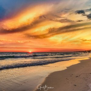 Along the Beach