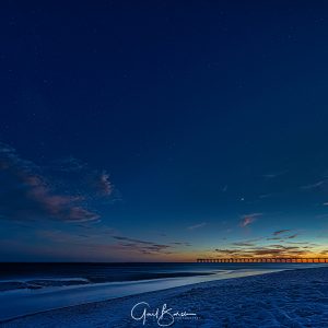 Blue Hour Under the Stars