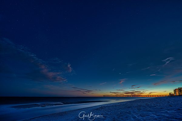 Blue Hour Under the Stars